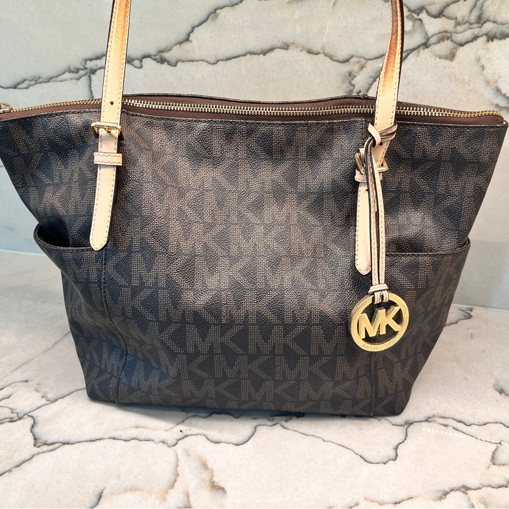 Michael Kors Brown Tote Bag